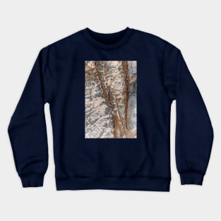 Red & Grey Volcanic Seaside Surface - Alternative Crewneck Sweatshirt